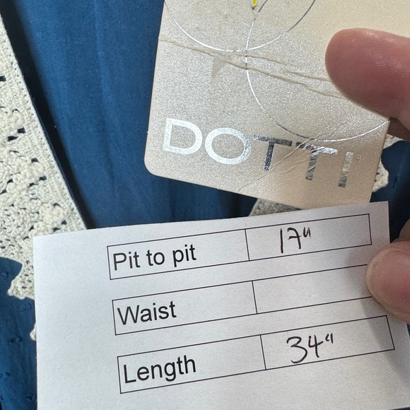 Dotti Arcadian Breeze Cover-Up Teal - Picture 11 of 11